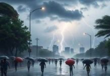 Punjab Weather: ਮੌਸਮ ਵਿਭਾਗ ਵੱਲੋਂ ਪੰਜਾਬ ‘ਚ ਭਾਰੀ ਮੀਂਹ ਪੈਣ ਬਾਰੇ ਅਲਰਟ ਜਾਰੀ! ਤੇਜ਼ ਤੂਫ਼ਾਨ ਅਤੇ ਅਸਮਾਨੀ ਬਿਜਲੀ ਡਿੱਗਣ ਦੀ ਚੇਤਾਵਨੀ