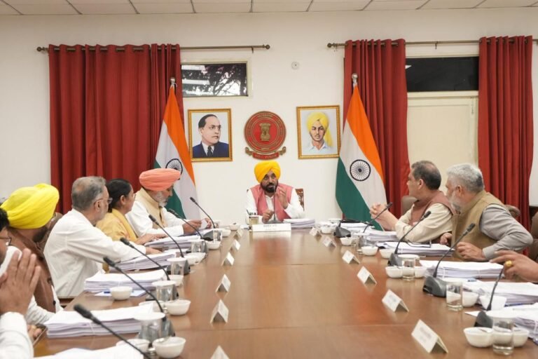 ਵੱਡੀ ਖ਼ਬਰ: ਪੰਜਾਬ ਕੈਬਨਿਟ ਦੀ 1 ਜੁਲਾਈ ਨੂੰ ਹੋਵੇਗੀ ਅਹਿਮ ਮੀਟਿੰਗ; ਕਈ ਫ਼ੈਸਲਿਆਂ ‘ਤੇ ਲੱਗੇਗੀ ਮੋਹਰ