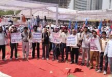 TET ਵਿਰੁੱਧ ਰਾਜਧਾਨੀ ਦਿੱਲੀ ‘ਚ ਵੱਡਾ ਰੋਸ ਪ੍ਰਦਰਸ਼ਨ; ਡੀ.ਟੀ.ਐਫ਼ ਪੰਜਾਬ ਨੇ ਕੀਤੀ ਸ਼ਮੂਲੀਅਤ