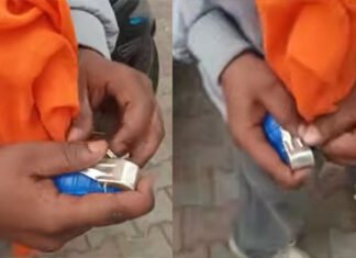 BREAKING- ਪੰਜਾਬ ਭਾਜਪਾ ਹੈੱਡਕੁਆਰਟਰ ‘ਤੇ ਗ੍ਰਨੇਡ ਨਾਲ ਹਮਲਾ? ‘ਬੰਬ’ ਸੁੱਟਦਾ ਦਿਖਿਆ ਹਮਲਾਵਰ (ਵੇਖੋ ਵੀਡੀਓ)