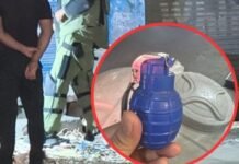 BREAKING: ਭਾਜਪਾ ਆਗੂ ਦੀ ਦੁਕਾਨ ‘ਤੇ ਗ੍ਰਨੇਡ ਨਾਲ ਹਮਲਾ; ਪਿੰਨ ਨਾ ਨਿਕਲਣ ਕਾਰਨ ਟਲਿਆ ਭਿਆਨਕ ਹਾਦਸਾ