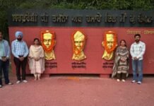 ਹੁਸੈਨੀਵਾਲਾ ਸਮਾਰਕ ‘ਤੇ ਸ਼ਹੀਦਾਂ ਨੂੰ ਸਿਜਦਾ ਕਰਨ ਪੁੱਜੇ IAS ਵਰਸ਼ਾ ਸਿਨਹਾ, ਦਿੱਤੀ ਸ਼ਰਧਾਂਜਲੀ