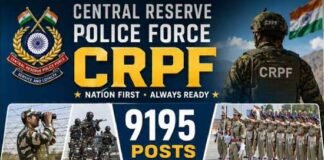 CRPF Recruitment: ਸੀ.ਆਰ.ਪੀ.ਐੱਫ. ‘ਚ ਕਾਂਸਟੇਬਲ ਦੇ 9175 ਅਹੁਦਿਆਂ ‘ਤੇ ਭਰਤੀ ਲਈ ਅਪਲਾਈ ਕਰਨ ਦਾ ਆਖਰੀ ਮੌਕਾ; ਕੱਲ੍ਹ ਬੰਦ ਹੋਵੇਗੀ ਵਿੰਡੋ