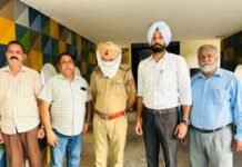 ਵੱਡੀ ਖ਼ਬਰ: ਪੰਜਾਬ ਵਿਜੀਲੈਂਸ ਵੱਲੋਂ 14000 ਰੁਪਏ ਰਿਸ਼ਵਤ ਲੈਂਦਾ ਥਾਣੇਦਾਰ ਗ੍ਰਿਫ਼ਤਾਰ