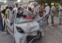 Road Accident! ਵੱਡੀ ਖ਼ਬਰ: ਪੰਜਾਬ ‘ਚ ਵਾਪਰਿਆ ਭਿਆਨਕ ਸੜਕ ਹਾਦਸਾ, 4 ਲੋਕਾਂ ਦੀ ਮੌਤ
