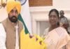 ਰਾਸ਼ਟਰਪਤੀ ਨਾਲ ਮੁਲਾਕਾਤ ਮਗਰੋਂ CM ਮਾਨ ਦਾ ਵੱਡਾ ਬਿਆਨ, ਪਾਰਟੀ ਛੱਡਣ ਵਾਲਿਆਂ ਨੂੰ ਦਿੱਤੀ ਚੇਤਾਵਨੀ!