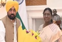 ਰਾਸ਼ਟਰਪਤੀ ਨਾਲ ਮੁਲਾਕਾਤ ਮਗਰੋਂ CM ਮਾਨ ਦਾ ਵੱਡਾ ਬਿਆਨ, ਪਾਰਟੀ ਛੱਡਣ ਵਾਲਿਆਂ ਨੂੰ ਦਿੱਤੀ ਚੇਤਾਵਨੀ!