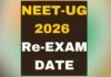 NEET UG 2026 New Date: ਵੱਡੀ ਖ਼ਬਰ- NEET ਪ੍ਰੀਖਿਆ ਲਈ ਨਵੀਂ ਤਾਰੀਕ ਦਾ ਐਲਾਨ, ਪੜ੍ਹੋ ਵੇਰਵਾ